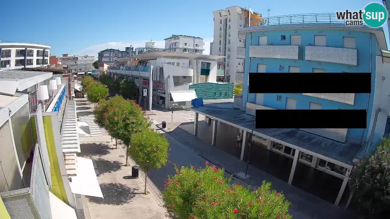 Webcam Promenade de Bibione – Viale delle Costellazioni en direct