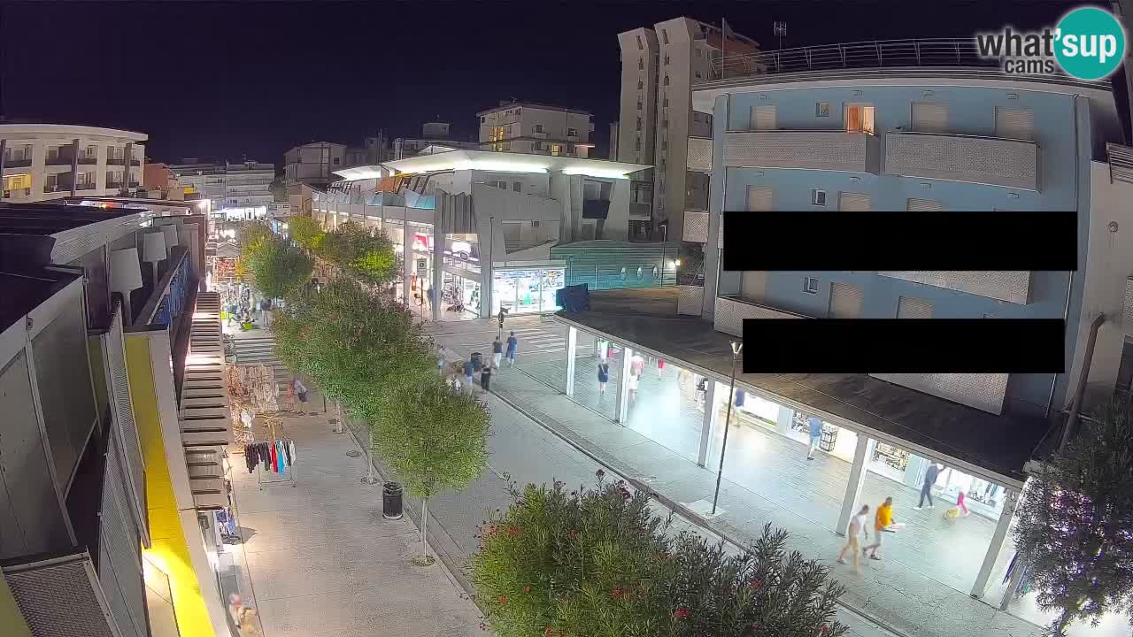 Webcam Paseo de Bibione – Viale delle Costellazioni en directo