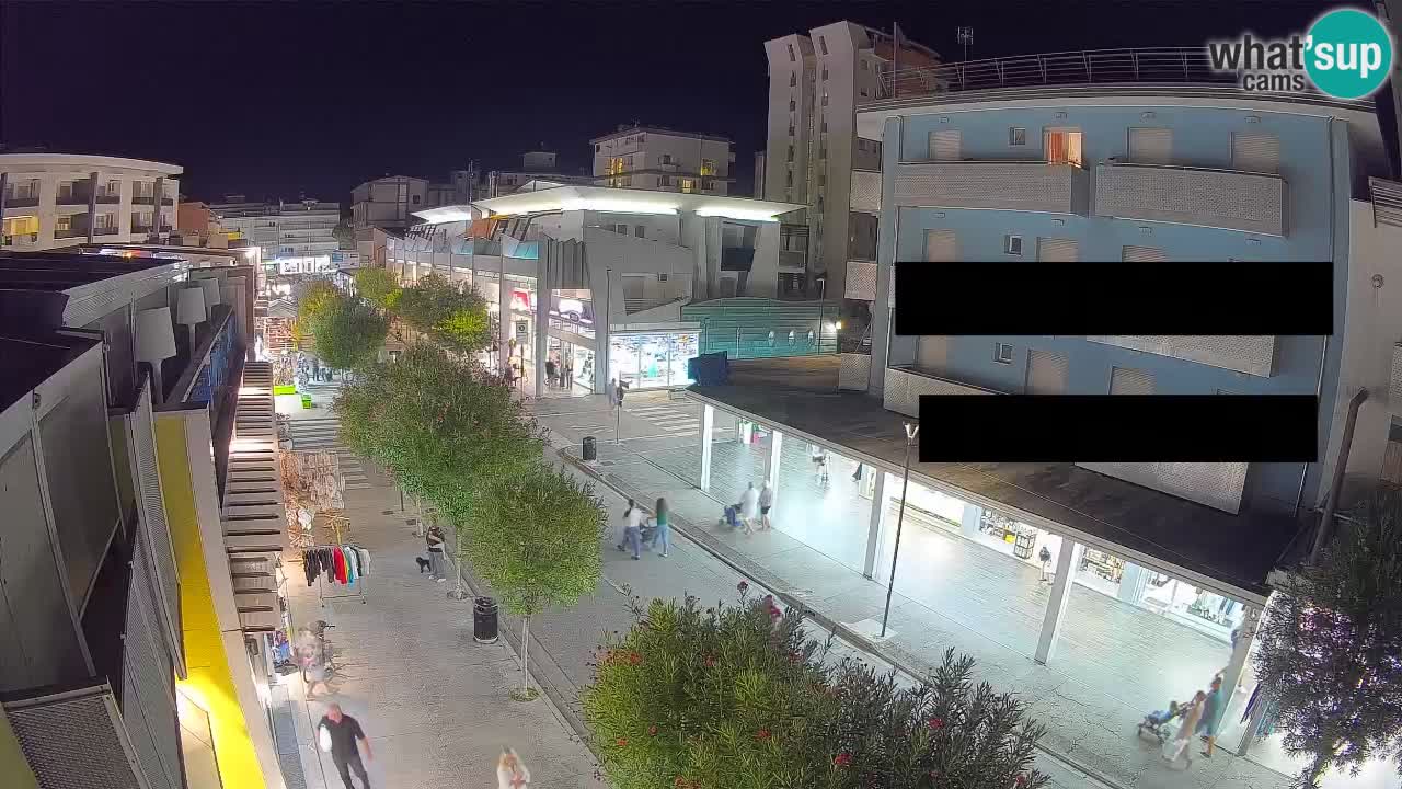 Webcam Paseo de Bibione – Viale delle Costellazioni en directo