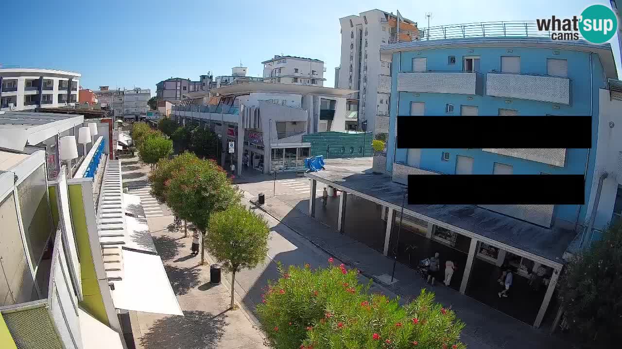 Webcam Paseo de Bibione – Viale delle Costellazioni en directo