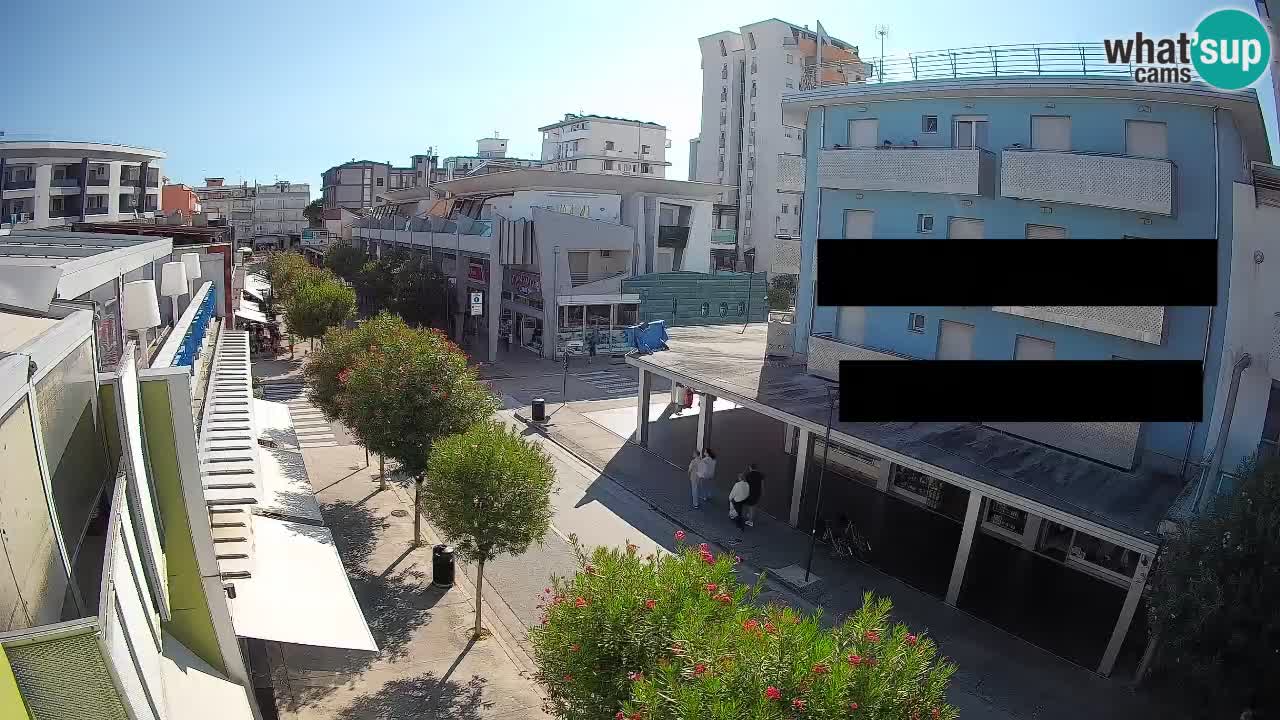 Webcam Paseo de Bibione – Viale delle Costellazioni en directo