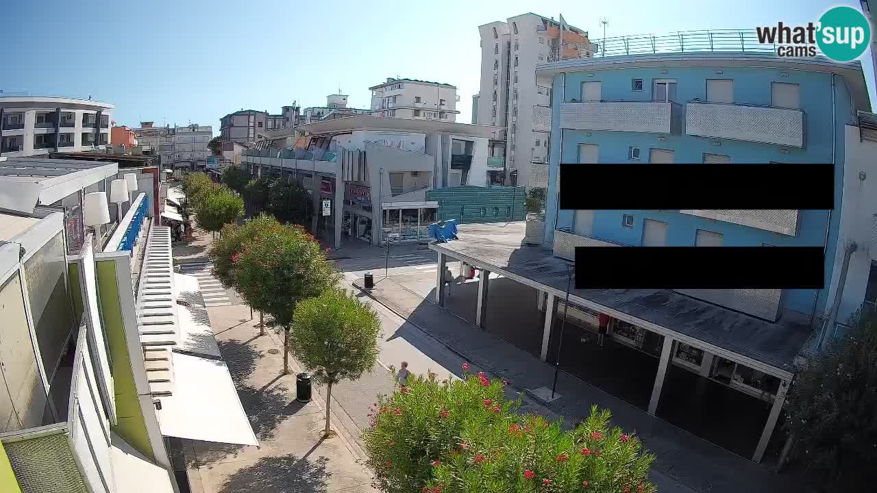Webcam Promenade de Bibione – Viale delle Costellazioni en direct