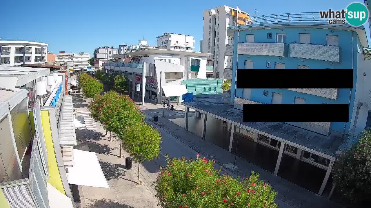 Webcam Paseo de Bibione – Viale delle Costellazioni en directo