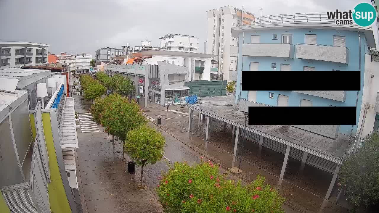 Webcam Passeggiata Bibione – Viale delle Costellazioni in Diretta