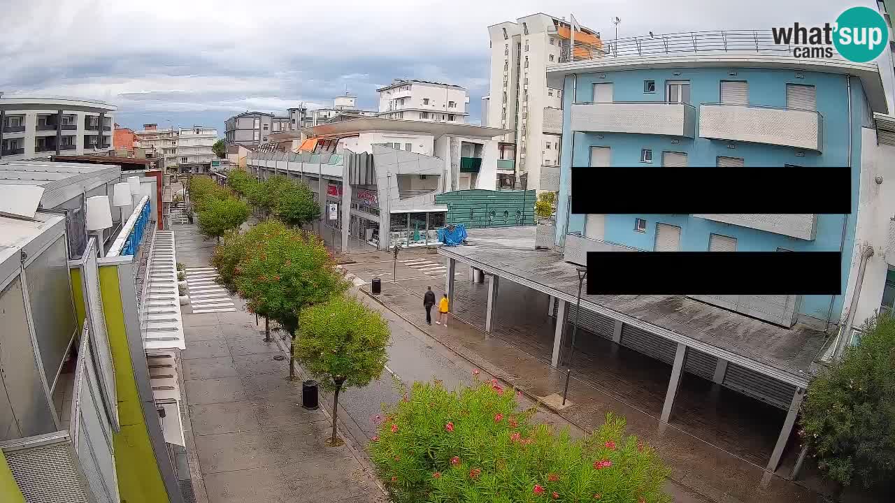 Webcam Promenade de Bibione – Viale delle Costellazioni en direct