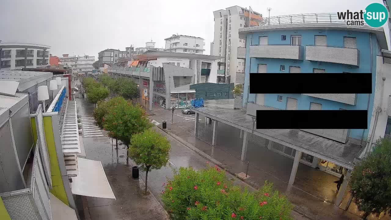 Webcam Passeggiata Bibione – Viale delle Costellazioni in Diretta