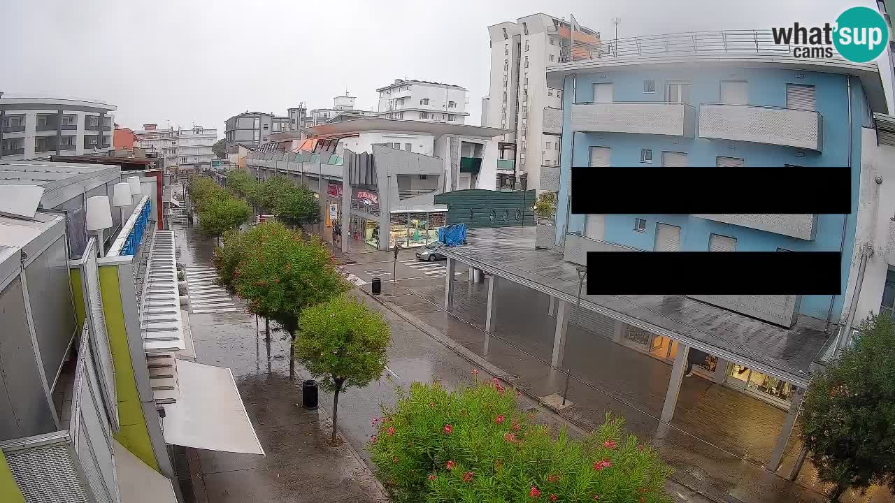 Web kamera Bibione Šetnica – Viale delle Costellazioni uživo