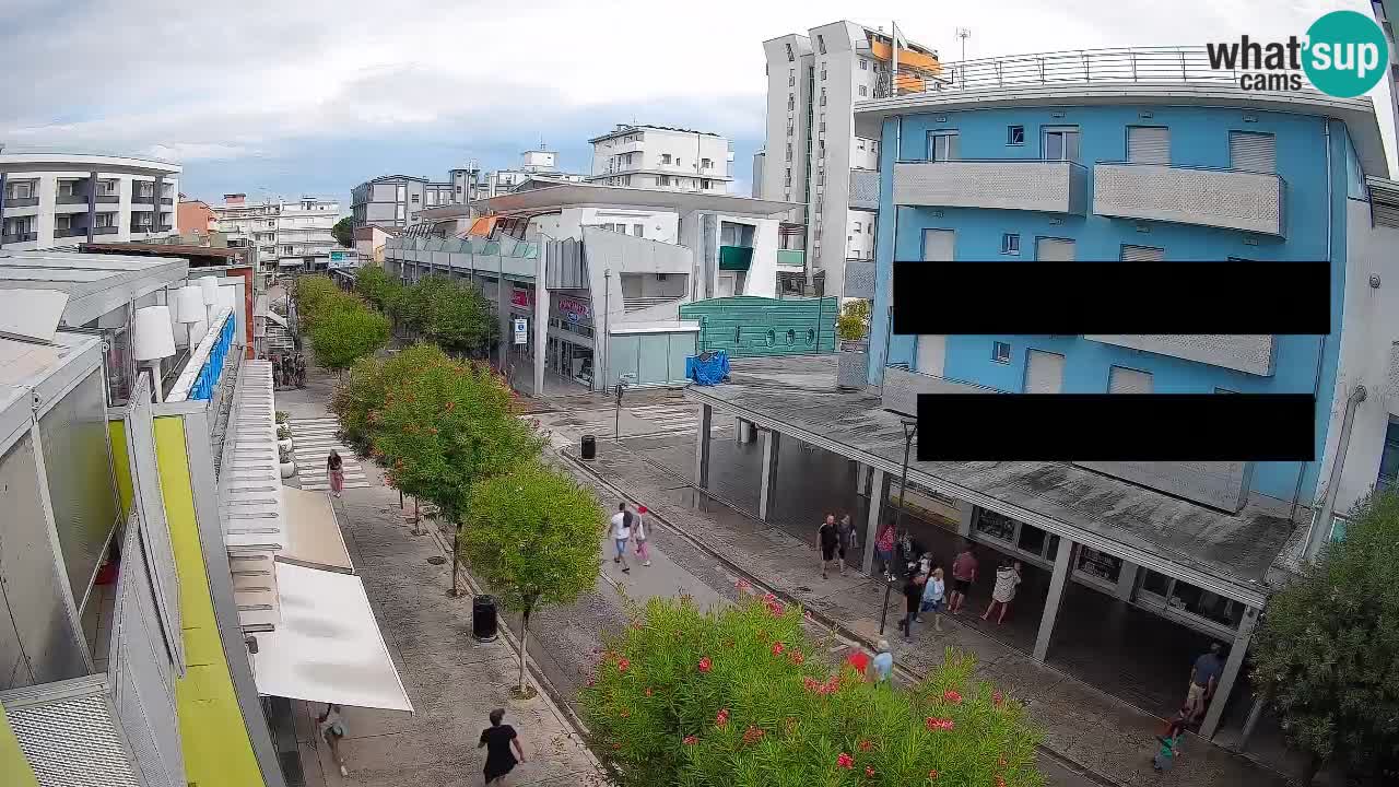 Webcam Passeggiata Bibione – Viale delle Costellazioni in Diretta
