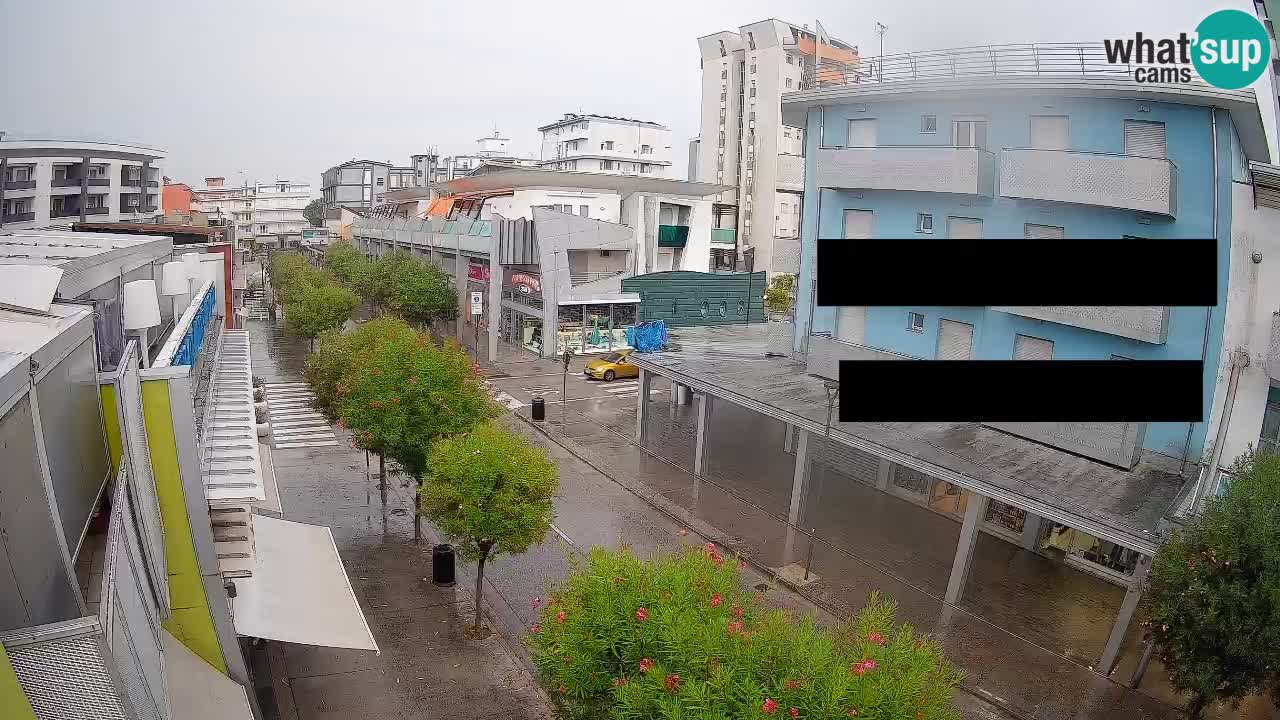 Webcam Passeggiata Bibione – Viale delle Costellazioni in Diretta