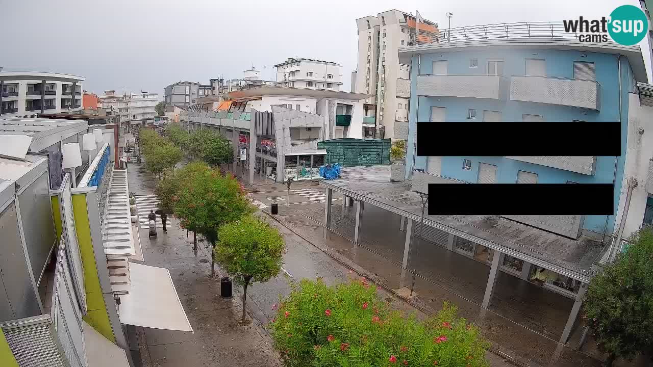 Webcam Promenade de Bibione – Viale delle Costellazioni en direct