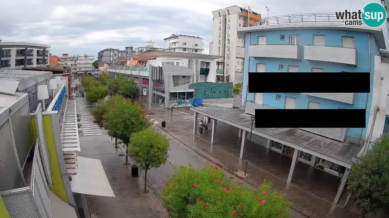 Webcam Passeggiata Bibione – Viale delle Costellazioni in Diretta