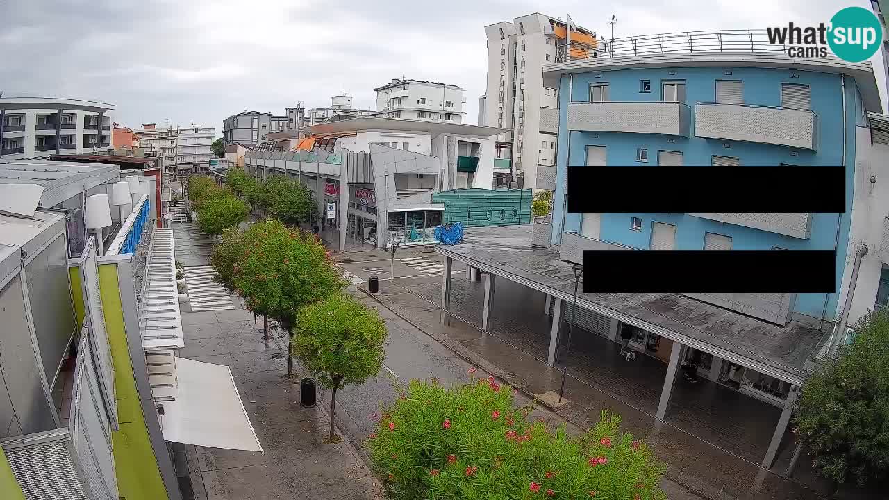 Webcam Passeggiata Bibione – Viale delle Costellazioni in Diretta