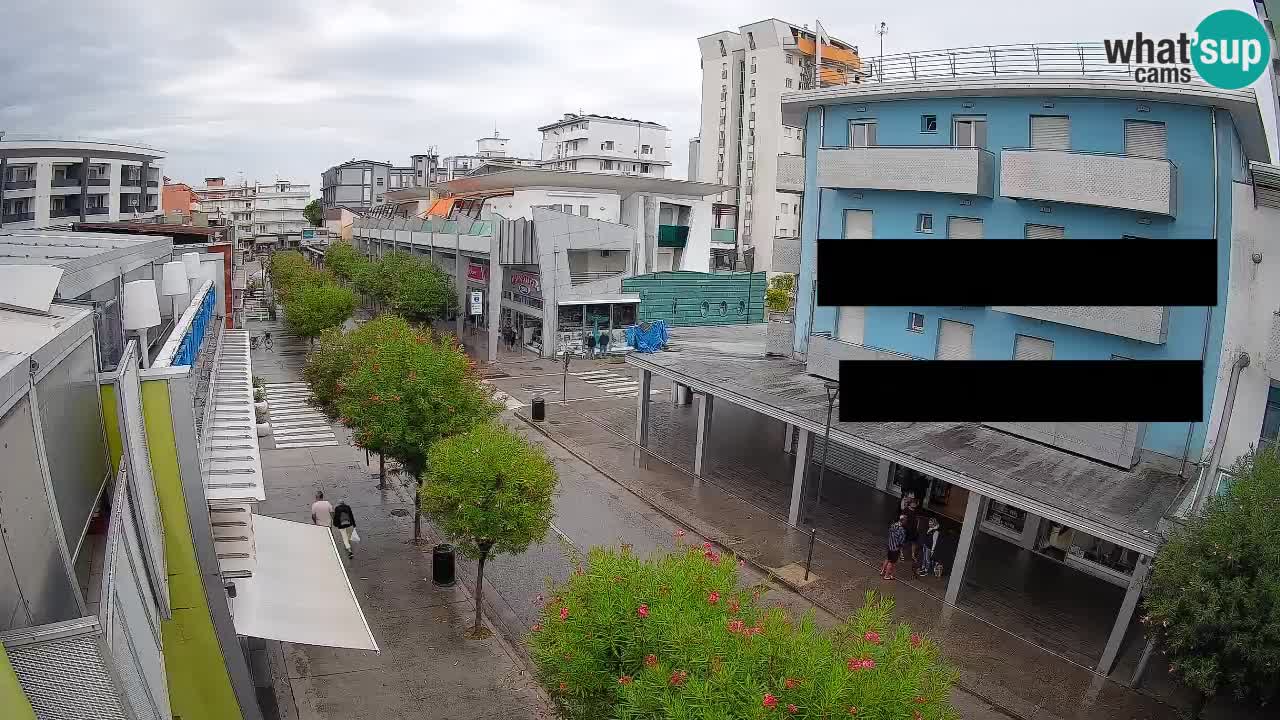 Webcam Passeggiata Bibione – Viale delle Costellazioni in Diretta