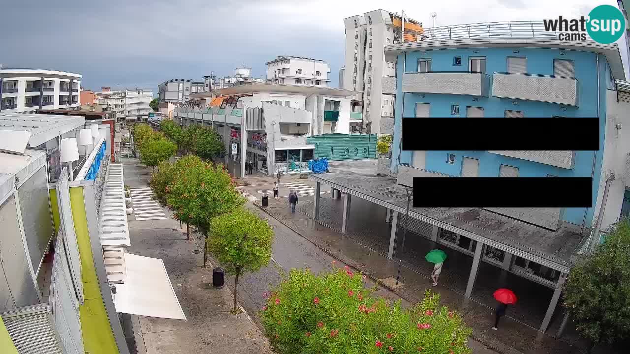 Webcam Passeggiata Bibione – Viale delle Costellazioni in Diretta