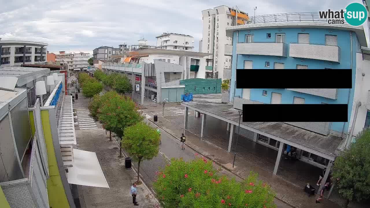 Web kamera Bibione Šetnica – Viale delle Costellazioni uživo