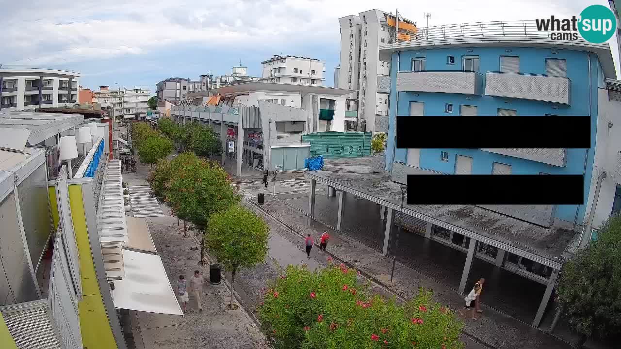 Web kamera Bibione Šetnica – Viale delle Costellazioni uživo