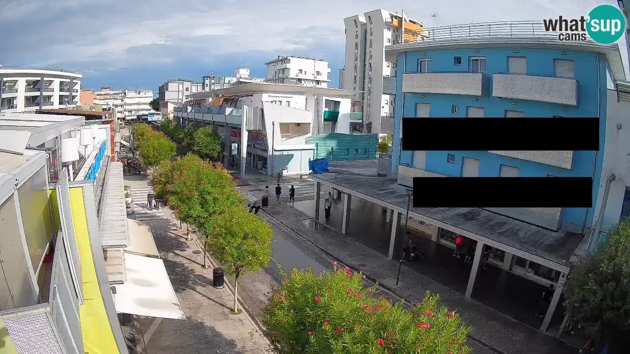 Web kamera Bibione Šetnica – Viale delle Costellazioni uživo