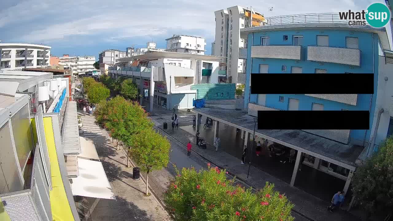 Webcam Promenade de Bibione – Viale delle Costellazioni en direct