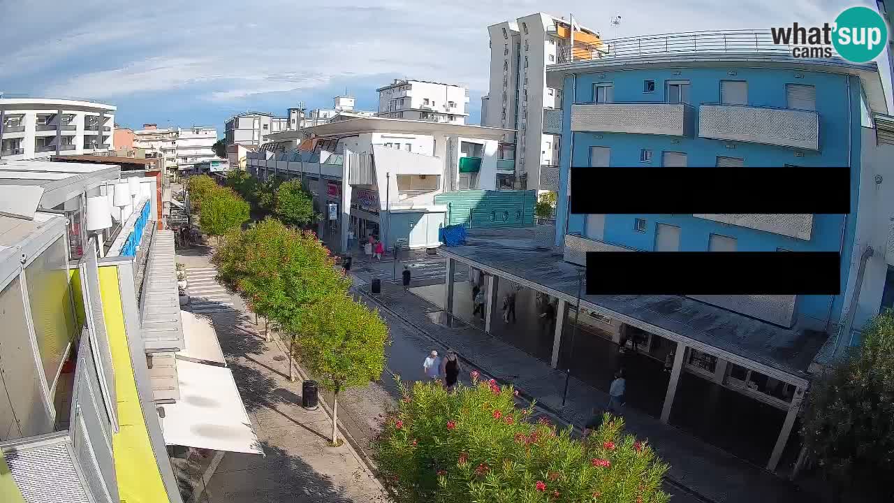 Webcam Promenade de Bibione – Viale delle Costellazioni en direct