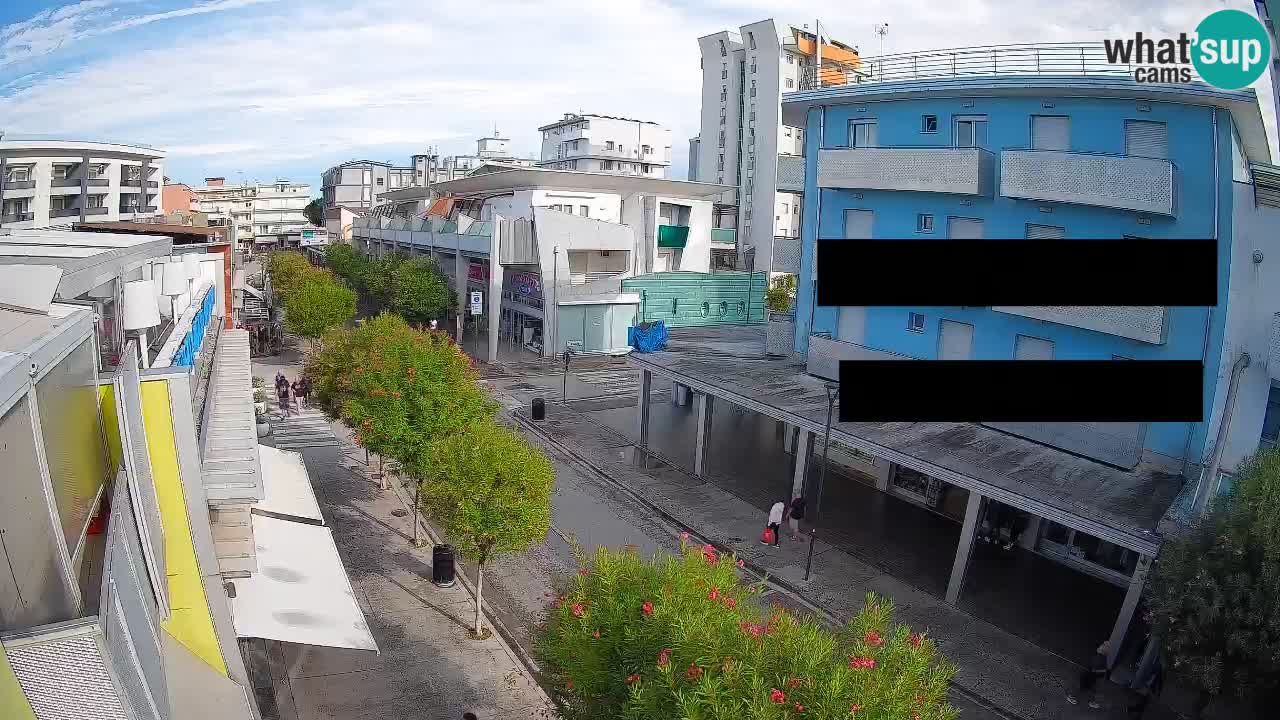 Webcam Promenade de Bibione – Viale delle Costellazioni en direct