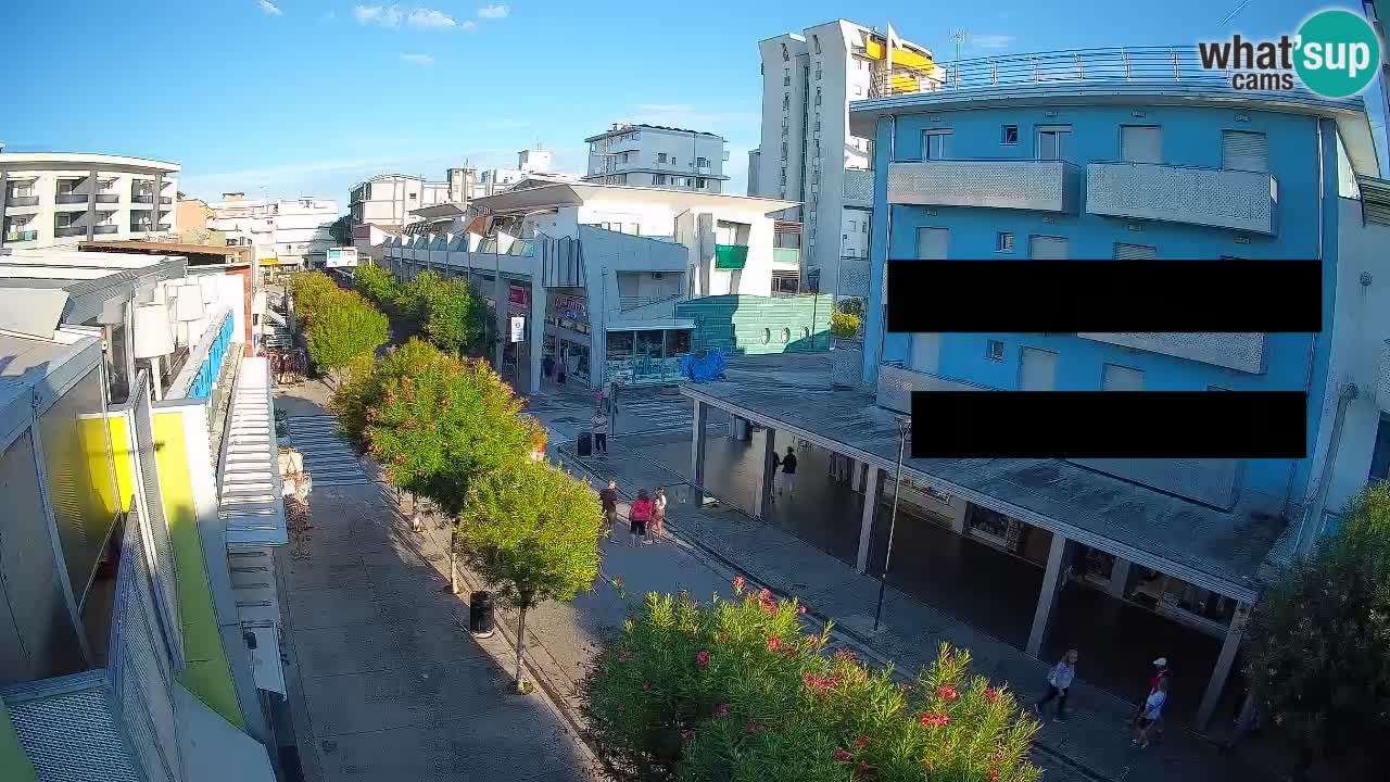 Webcam Paseo de Bibione – Viale delle Costellazioni en directo