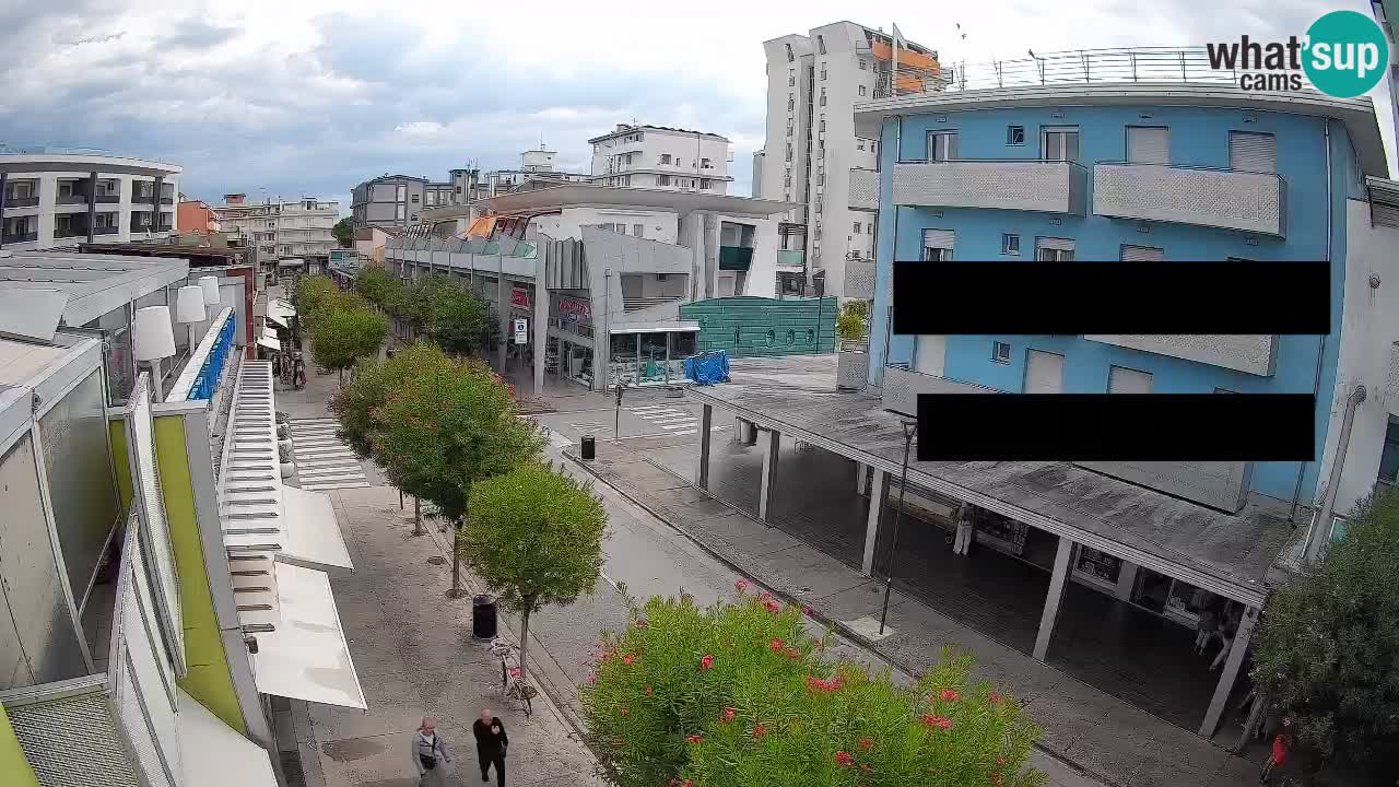 Web kamera Bibione Šetnica – Viale delle Costellazioni uživo