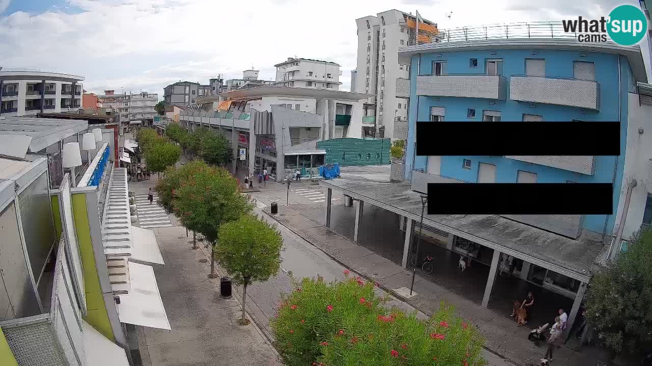 Webcam Paseo de Bibione – Viale delle Costellazioni en directo