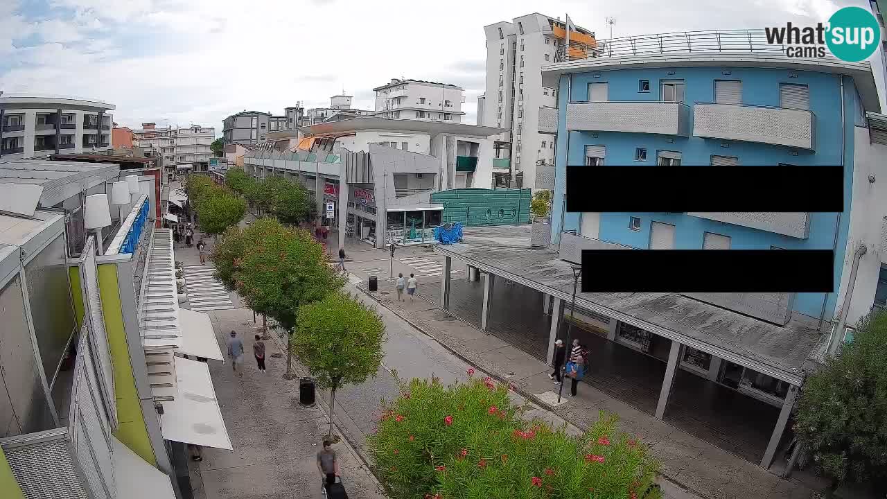 Webcam Paseo de Bibione – Viale delle Costellazioni en directo