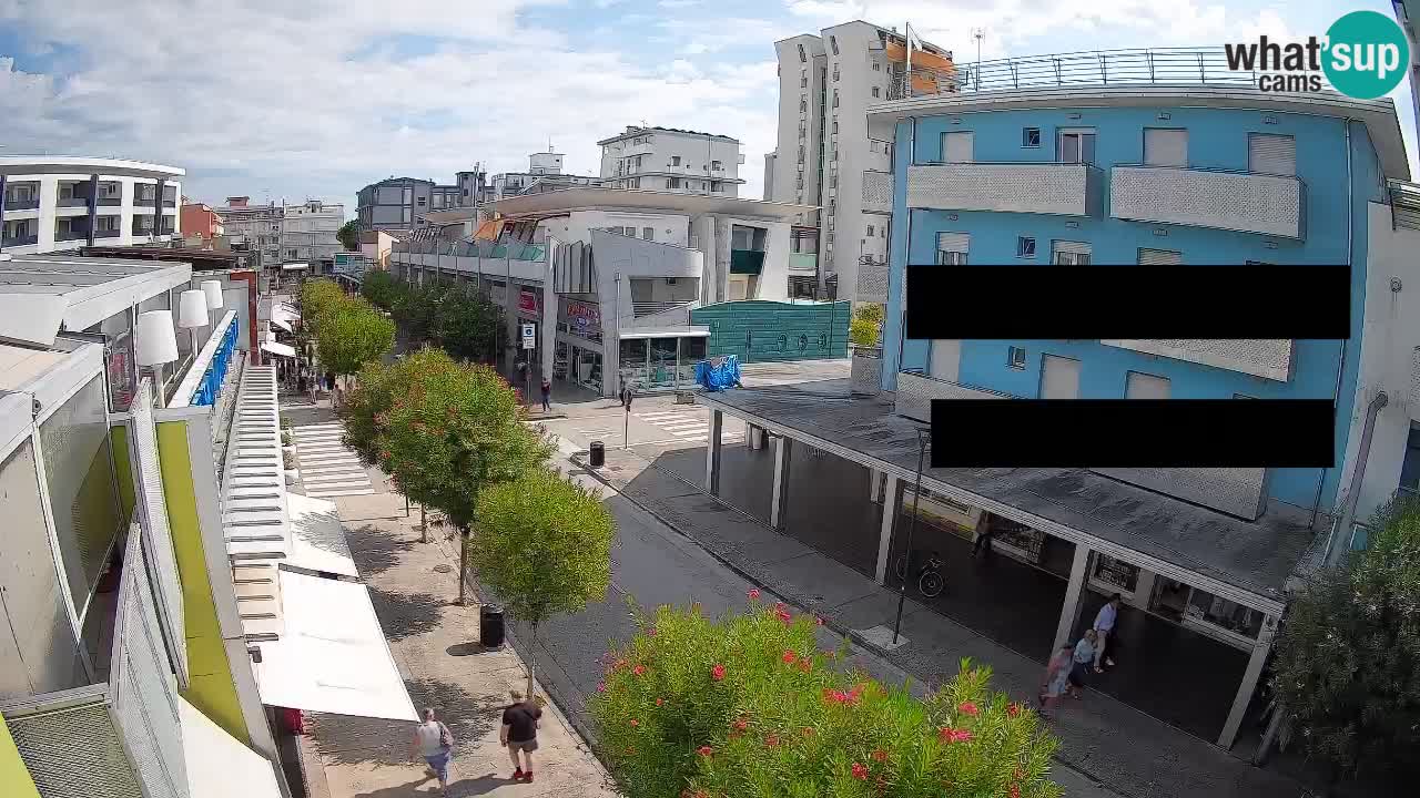 Webcam Promenade de Bibione – Viale delle Costellazioni en direct