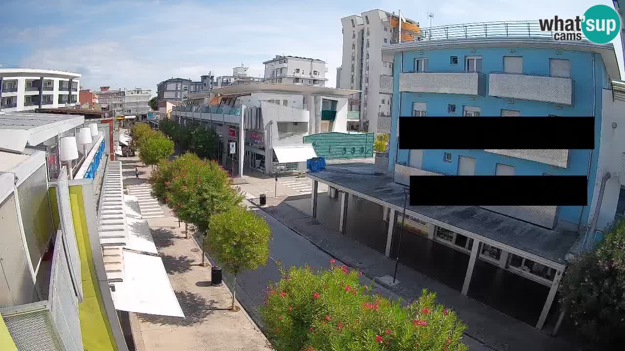 Webcam Promenade de Bibione – Viale delle Costellazioni en direct