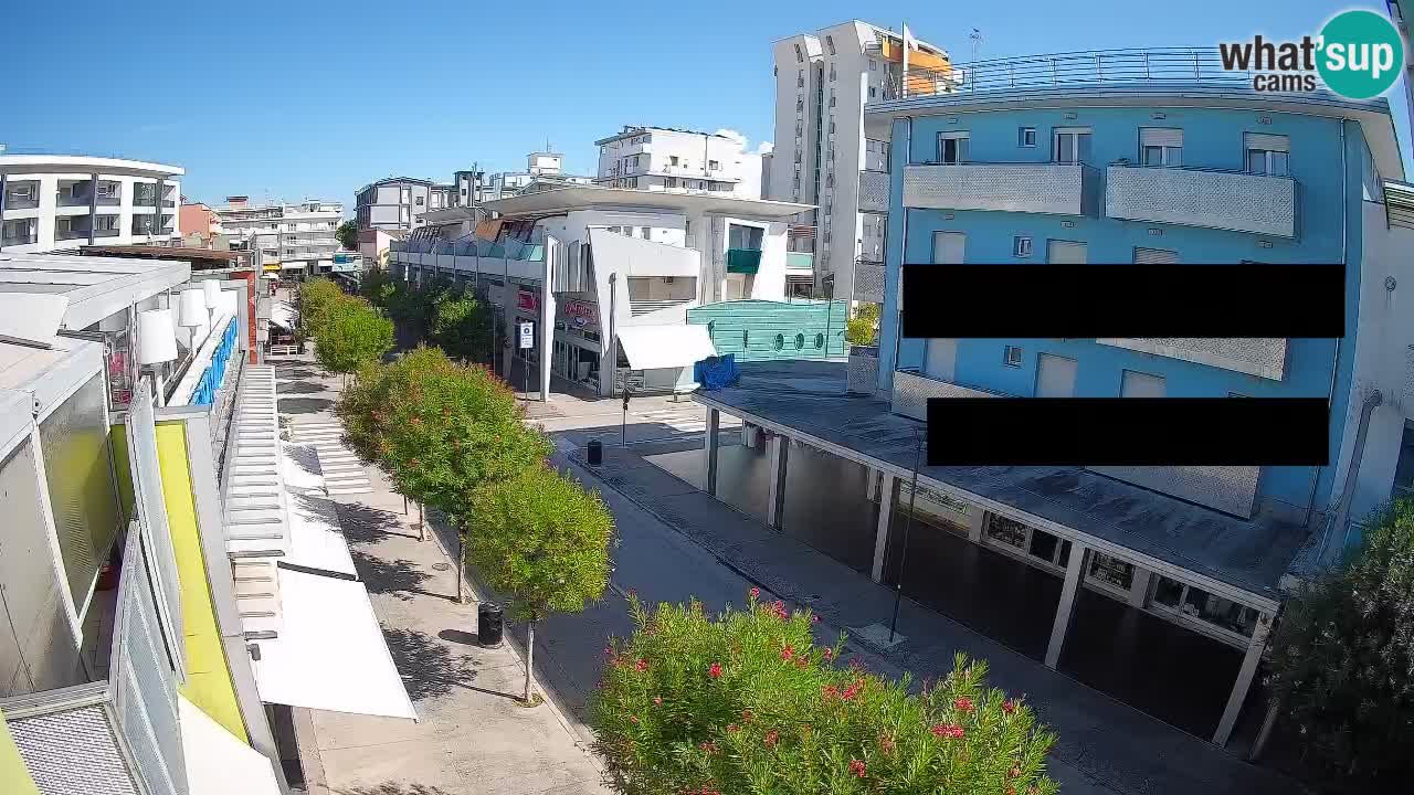 Webcam Paseo de Bibione – Viale delle Costellazioni en directo