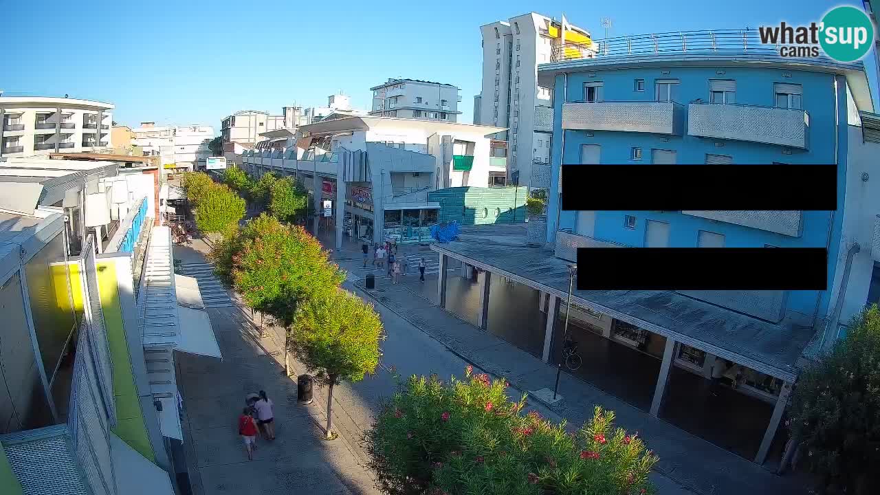 Webcam Paseo de Bibione – Viale delle Costellazioni en directo