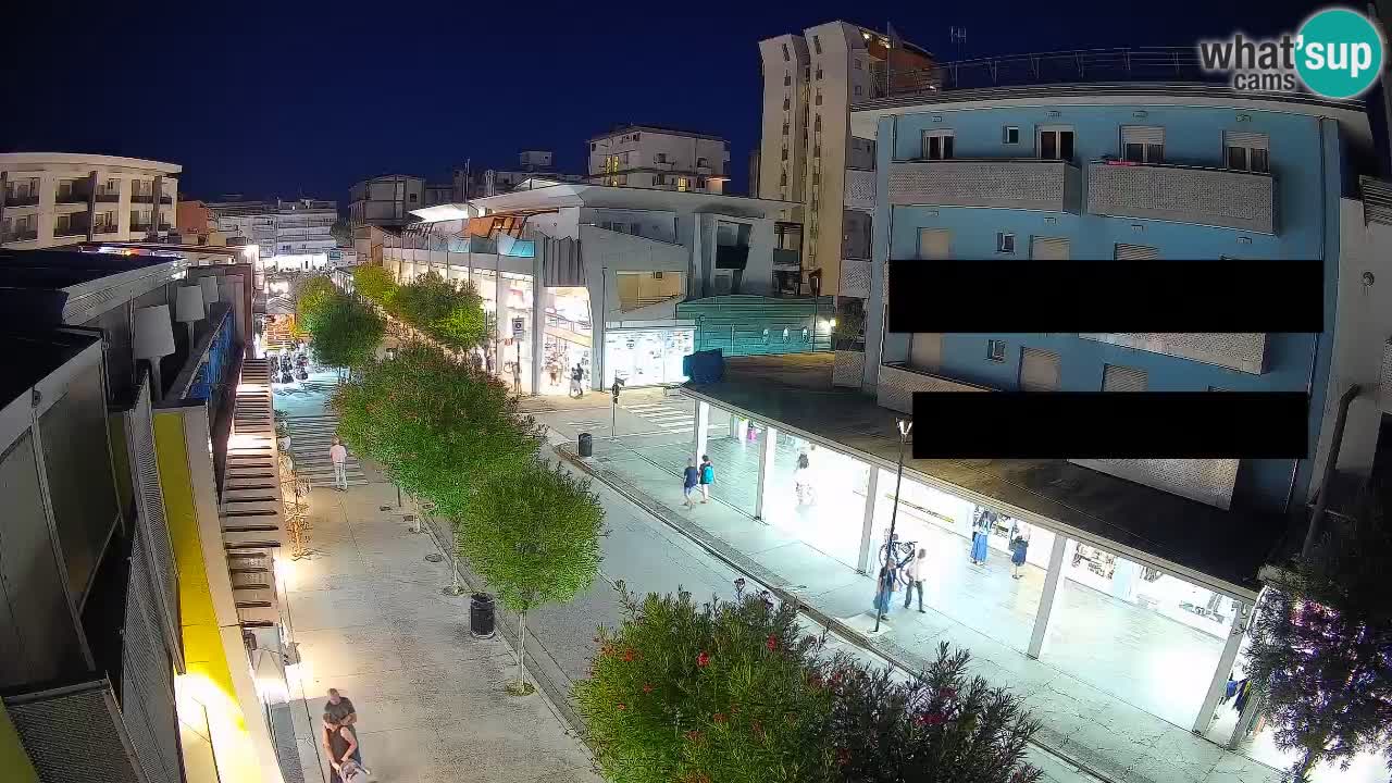 Webcam Promenade de Bibione – Viale delle Costellazioni en direct