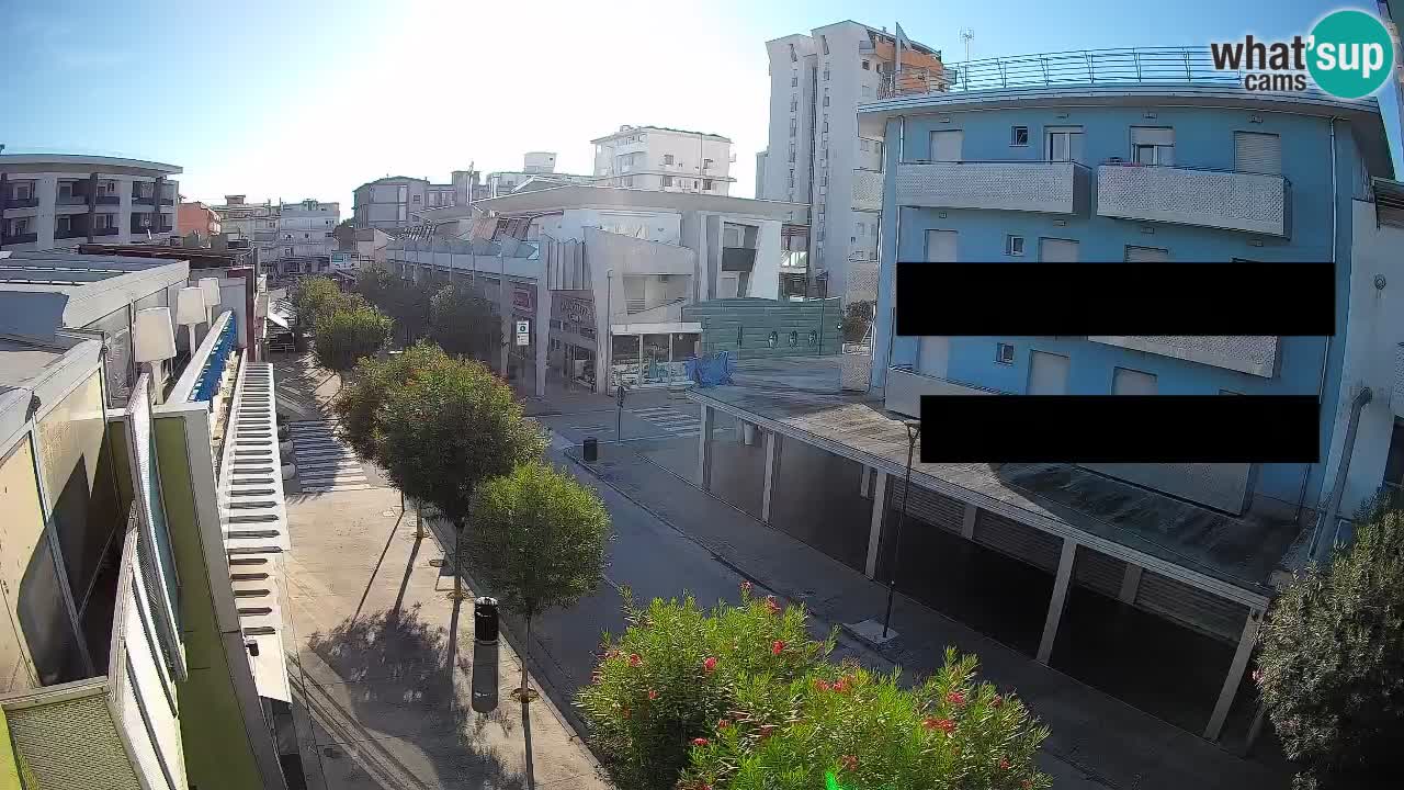 Webcam Paseo de Bibione – Viale delle Costellazioni en directo