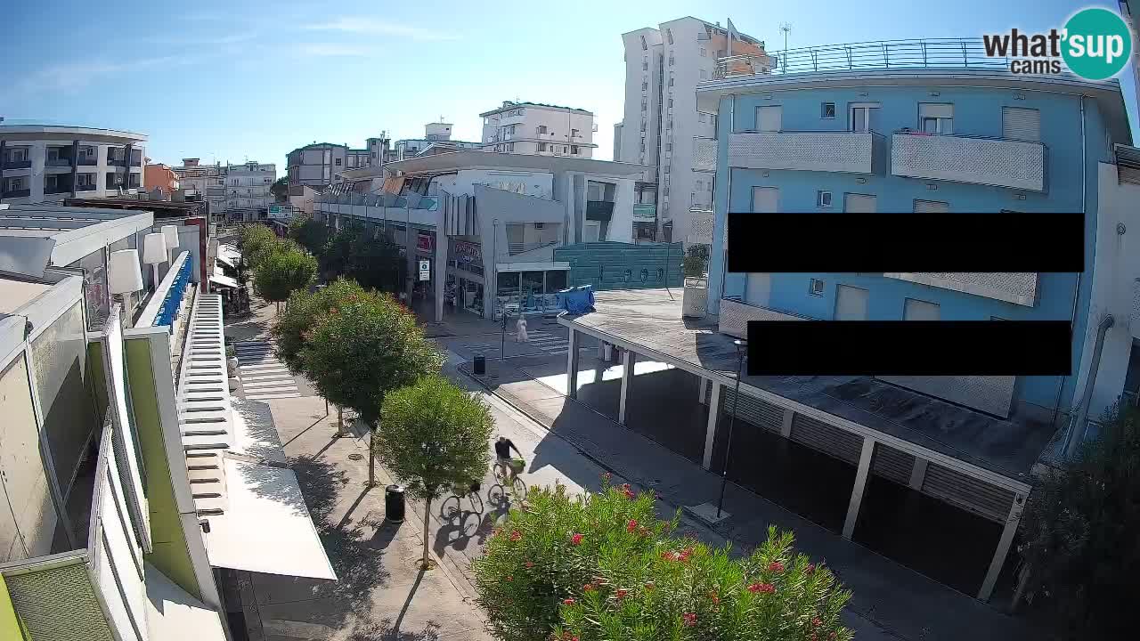 Bibione Promenade Webcam – Viale delle Costellazioni Live