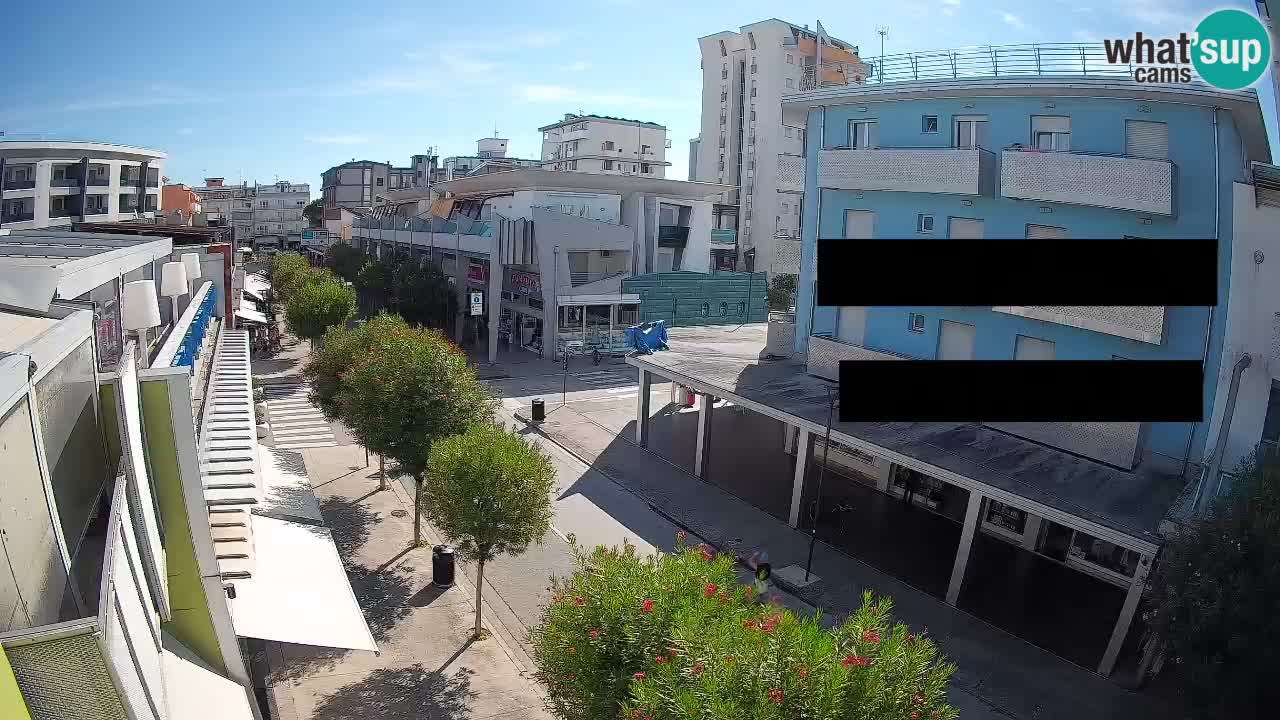 Webcam Paseo de Bibione – Viale delle Costellazioni en directo