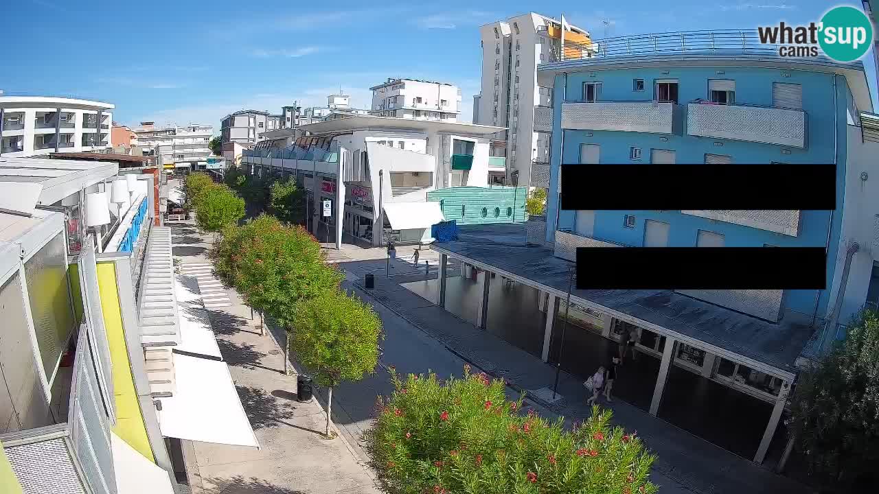 Webcam Promenade de Bibione – Viale delle Costellazioni en direct