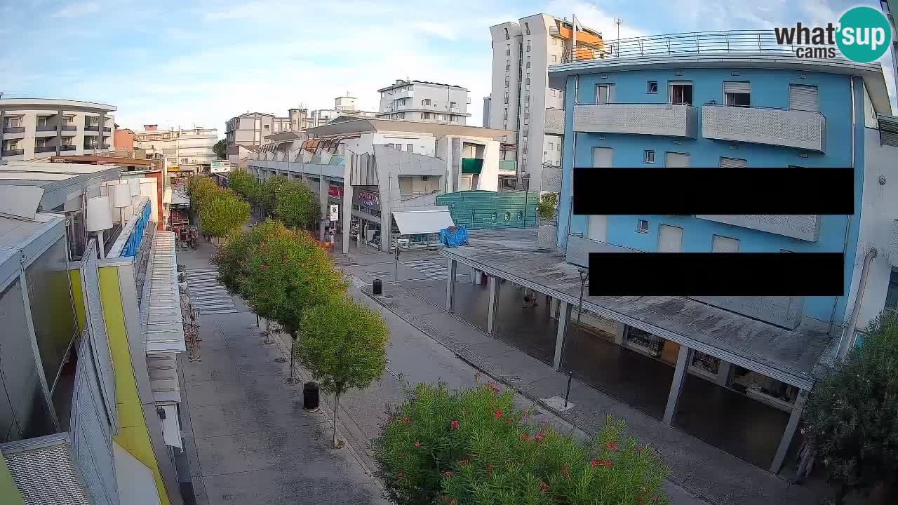 Webcam Paseo de Bibione – Viale delle Costellazioni en directo