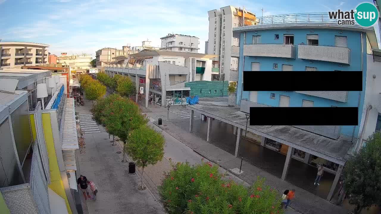 Webcam Paseo de Bibione – Viale delle Costellazioni en directo