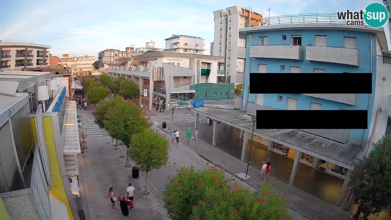 Webcam Paseo de Bibione – Viale delle Costellazioni en directo