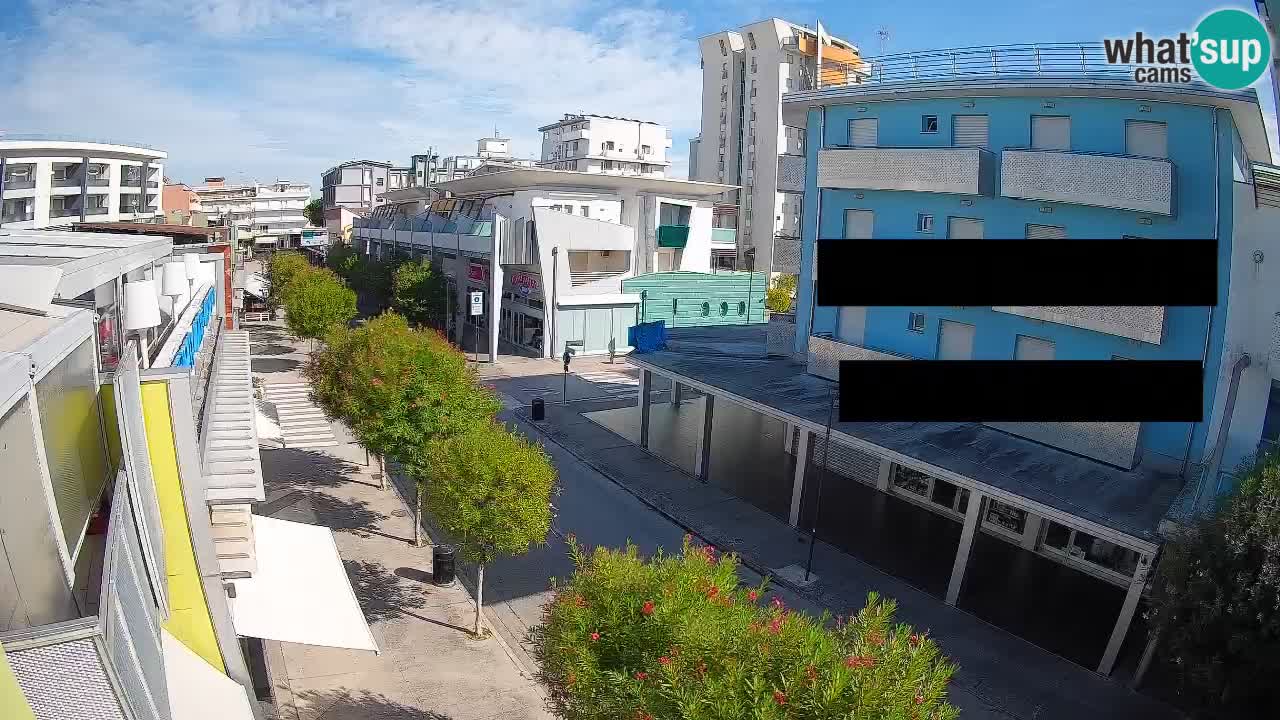 Web kamera Bibione Šetnica – Viale delle Costellazioni uživo