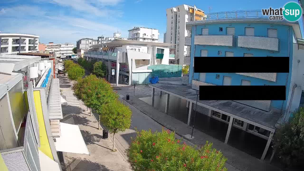 Web kamera Bibione Šetnica – Viale delle Costellazioni uživo