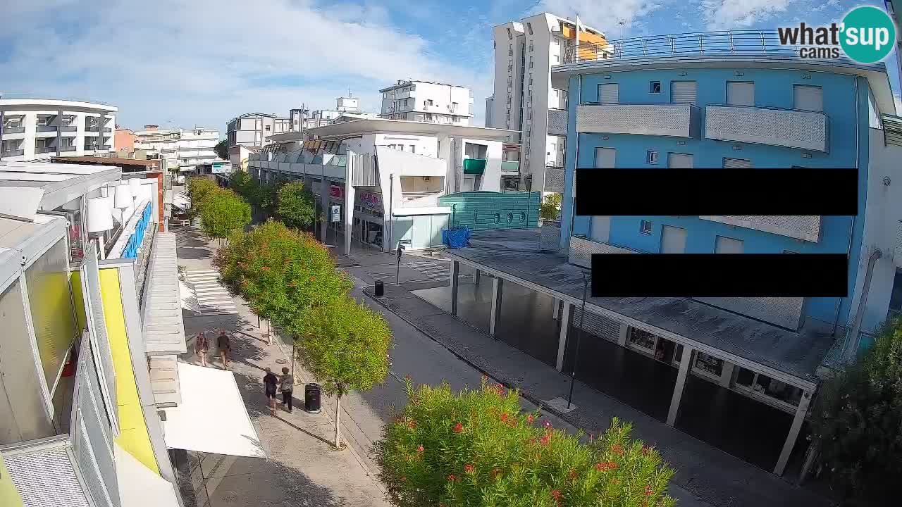 Webcam Paseo de Bibione – Viale delle Costellazioni en directo