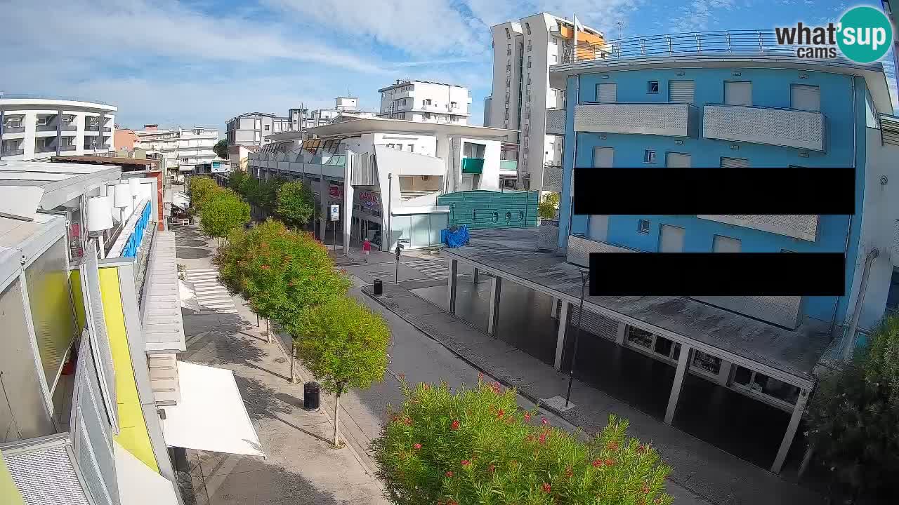Webcam Paseo de Bibione – Viale delle Costellazioni en directo