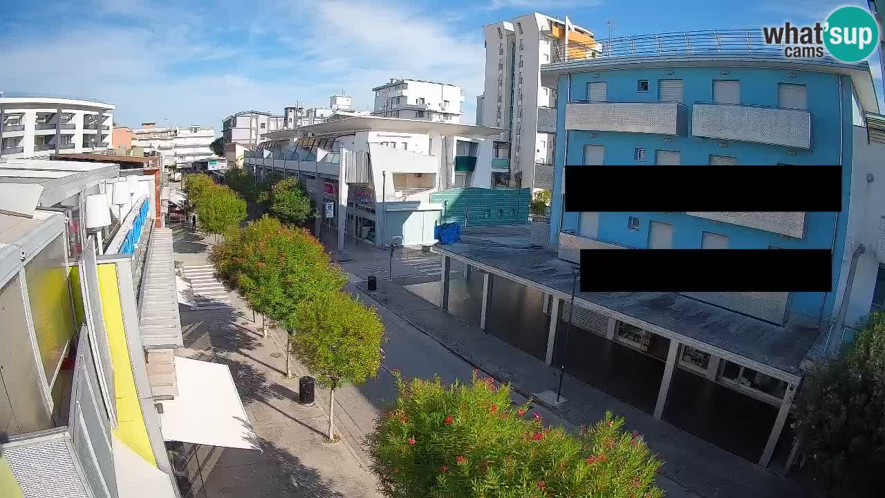 Webcam Paseo de Bibione – Viale delle Costellazioni en directo