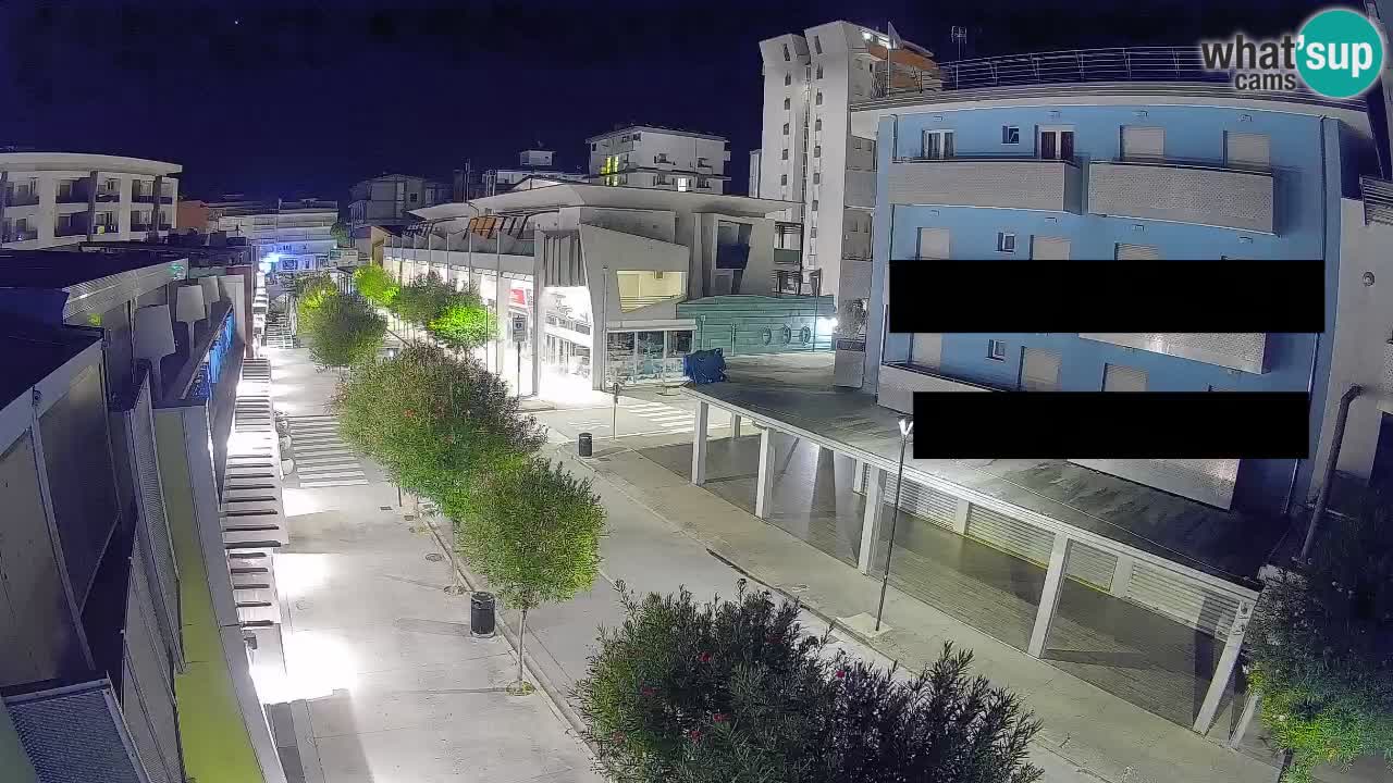 Bibione Promenade Webcam – Viale delle Costellazioni Live