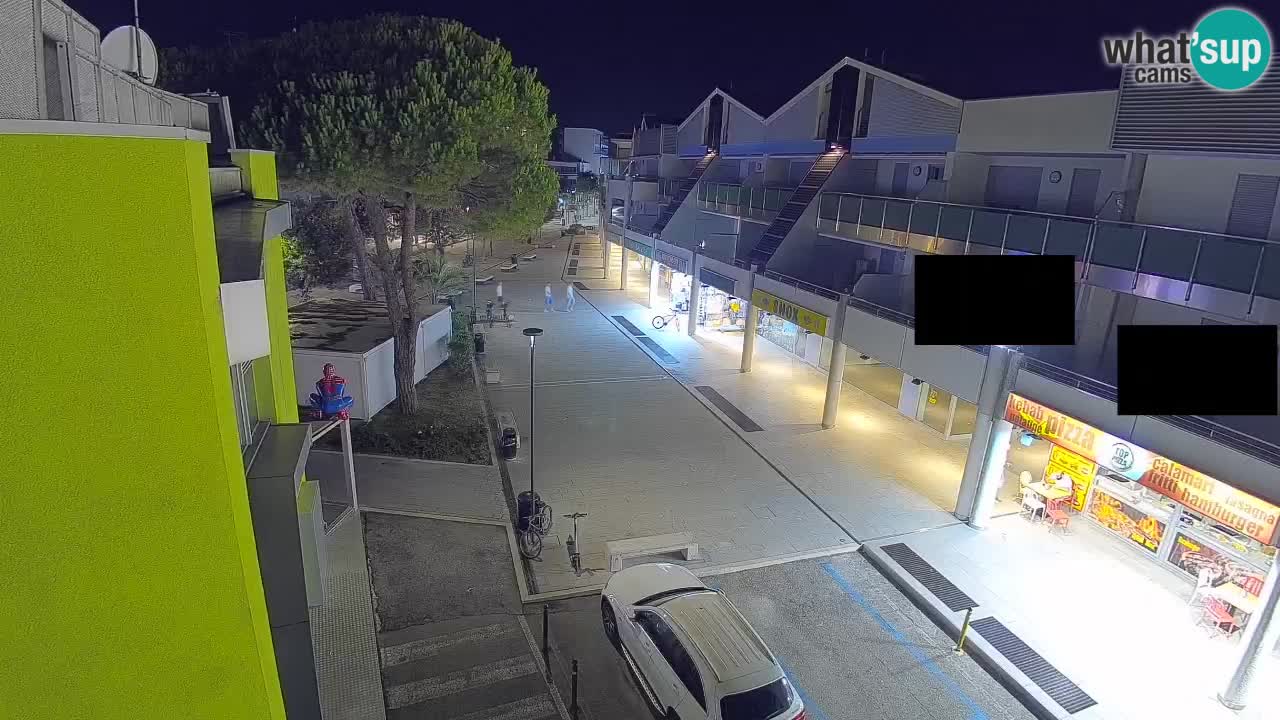 Webcam Bibione Einkaufsstraße – Liveblick