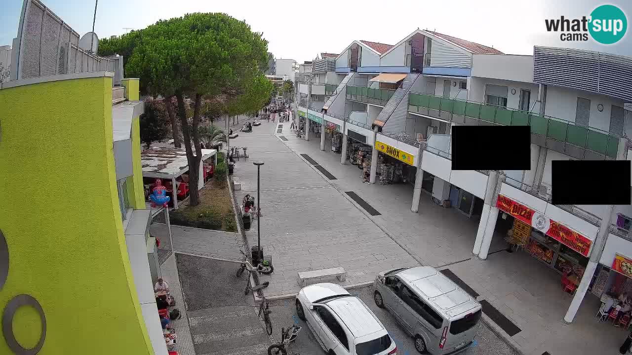 Webcam Bibione Einkaufsstraße – Liveblick
