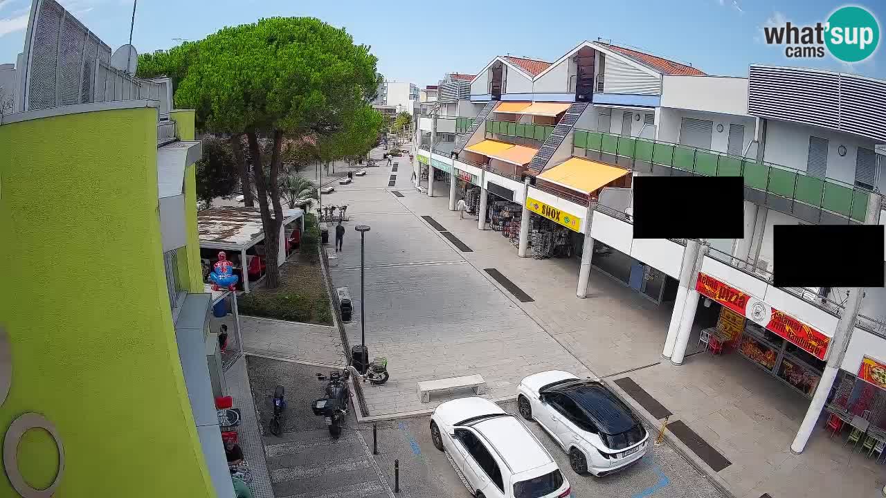 Webcam Bibione Einkaufsstraße – Liveblick