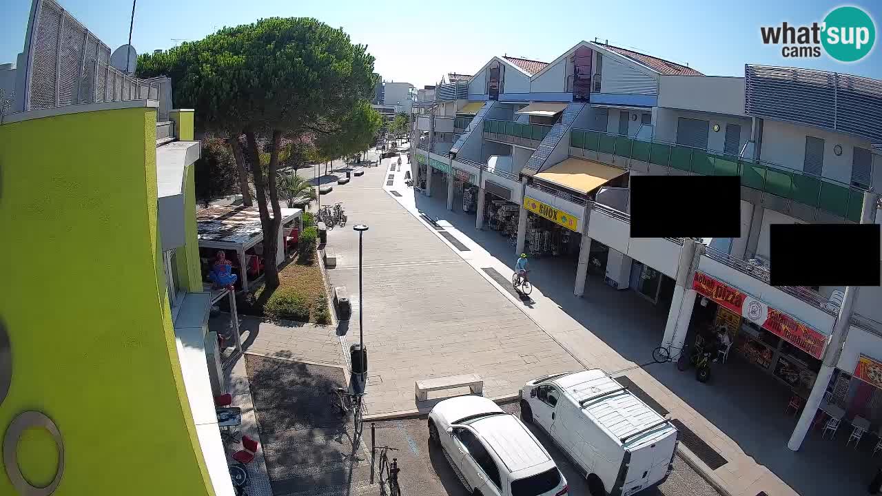 Webcam Via dello Shopping Bibione – Diretta Live